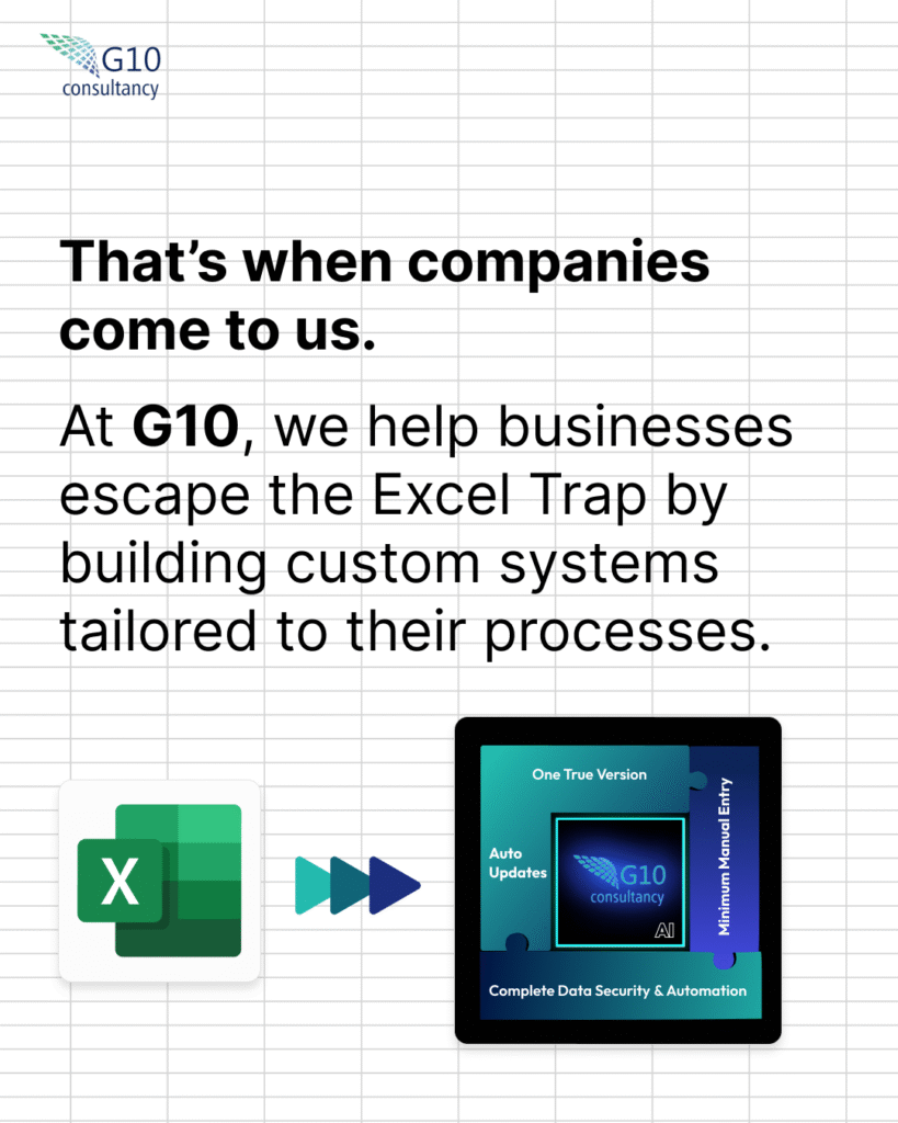 📊 The Excel Trap: Why Growing Businesses Must Move Beyond Spreadsheets 1 Instagram post 10